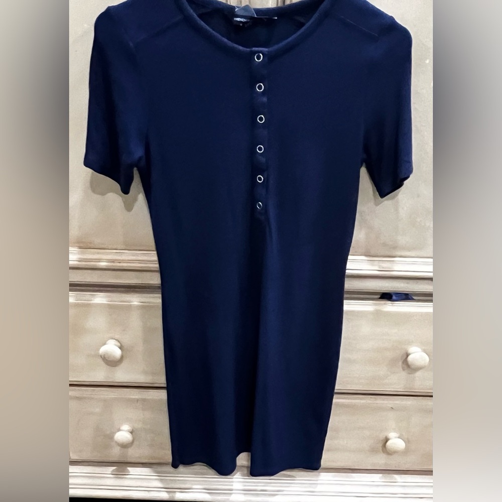 French Connection Ribbed Bodycon dress - Picture 4 of 5